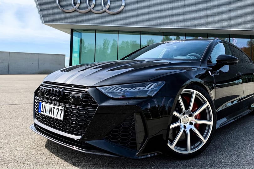 A megpiszkált új Audi RS7 340 km/h felett teljesít 