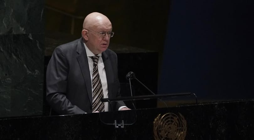 Egy megszálló hatalomnak nincs joga az önvédelemhez – mondta az orosz ENSZ-nagykövet