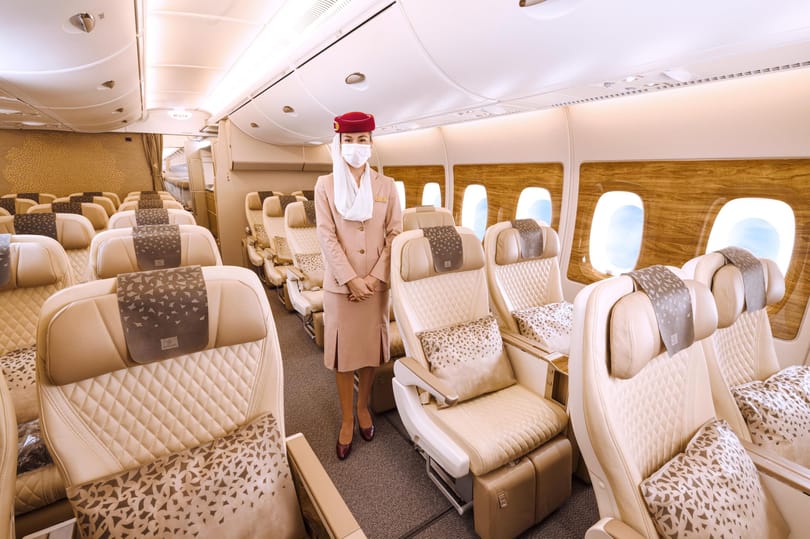 Érdemes megnézni az Emirates új osztályát: fotókon a Premium Economy kabin