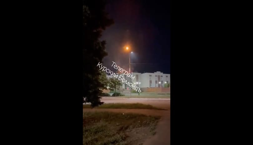 Ukrán dróntámadás érhette az orosz titkosszolgálat egyik épületét
