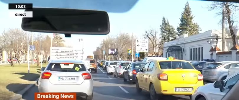 Megbénult Bukarest a tömegközlekedésben dolgozók sztrájkja miatt