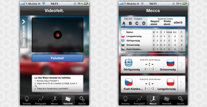A BMW új iPhone applikációja a foci-EB-re: 1-es BMW-t lehet nyerni