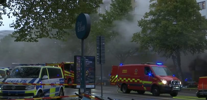 Robbanás volt Svédországban, többen súlyosan megsérültek