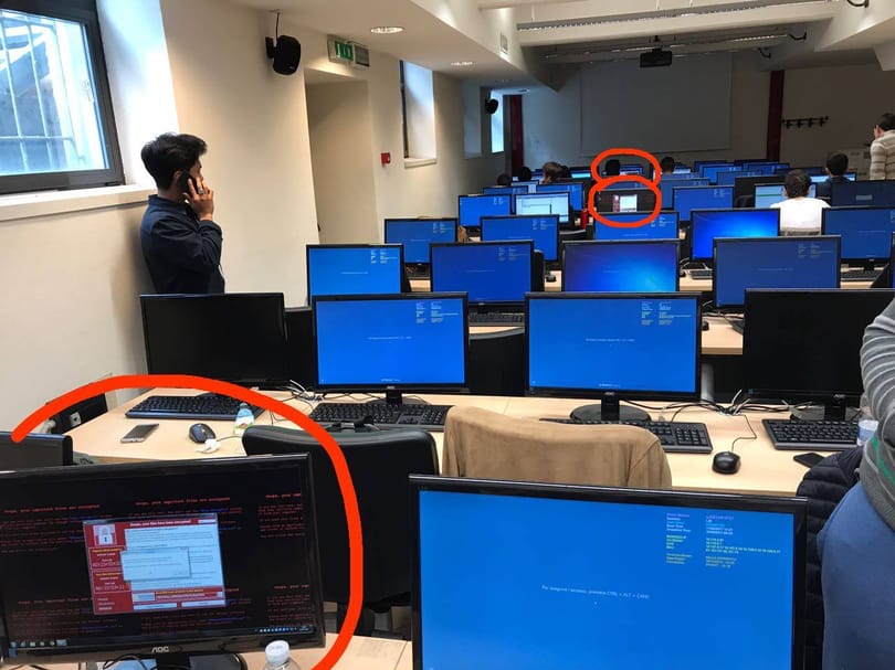 ORFK: ketten tettek feljelentést a WannaCry vírus támadása miatt