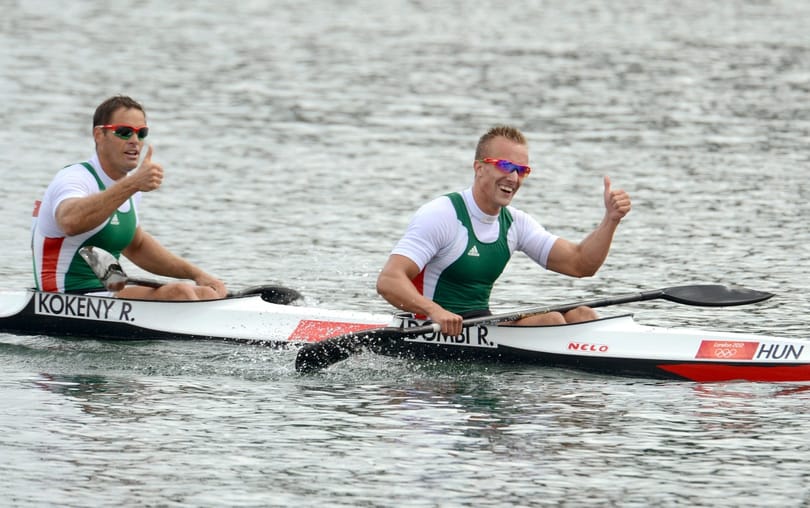 Dombi Rudolf és Kökény Roland olimpiai bajnokok