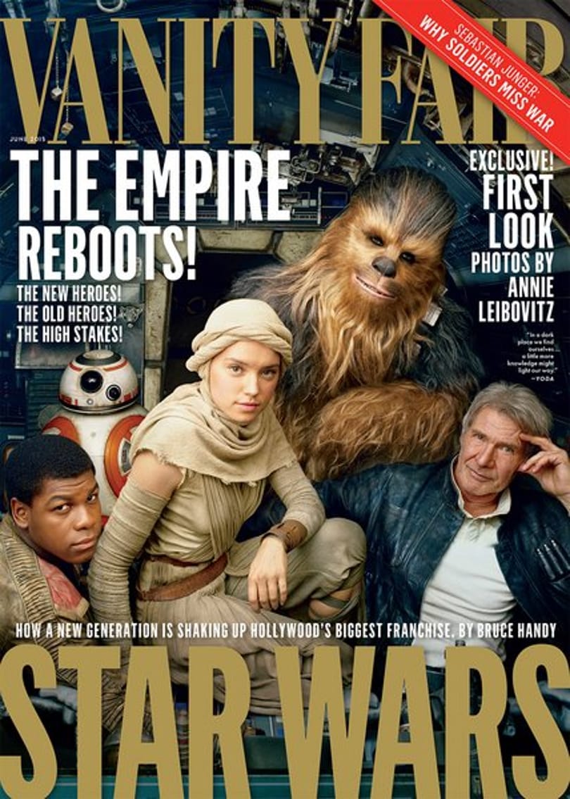 Csubakkával a címlapon jön az új Vanity Fair