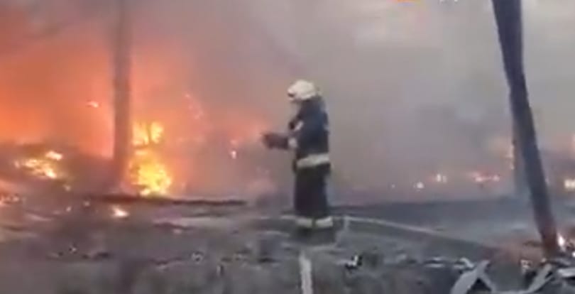 Három légicsapás érte Dnyiprót, egy óvoda is találatot kapott