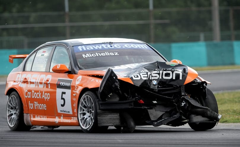 Michelisz ütközött, az eső közbeszólt a Hungaroringen