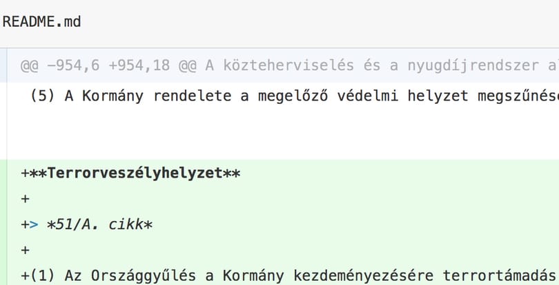 Kíváncsi rá, mit mókoltak Orbánék az alkotmányban? Egy magyar informatikus remek módszert eszelt ki