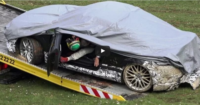 Sikerült egy teszt Audi TT RS-t leírni a Nürburgringen - videó