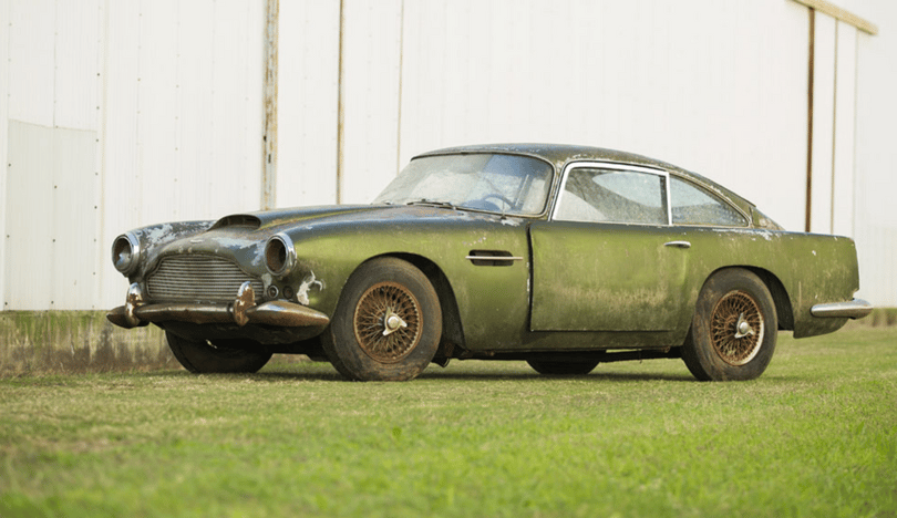 Erdő mélyén szunnyadt 50 évet ez az Aston Martin, 150 milliót így is ér