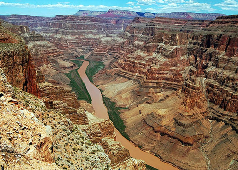 Esőzés miatt indult meg a föld a Grand Canyonnál