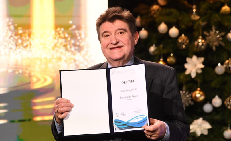 Szombathy Gyula kapta a Karinthy-gyűrűt