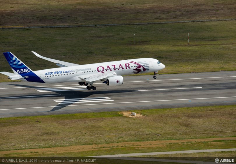 Egy hét múlva kapja az első extra széles törzsű Airbus-t a Quatar Airways