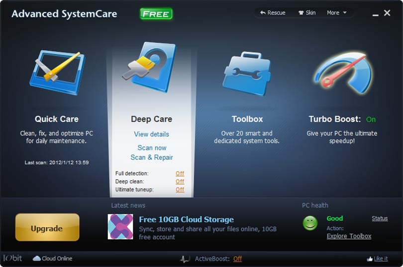Letölthető az Advanced SystemCare 5.1-es változata: tegyük rendbe a Windowst!