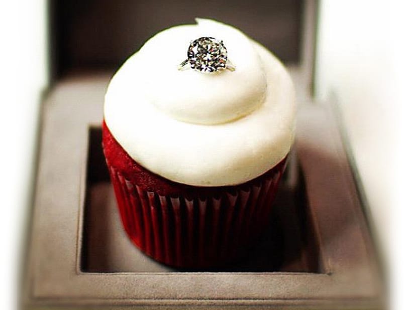 Bársonyvörös cupcake, a világ legdrágább Valentin-napi ajándéka?