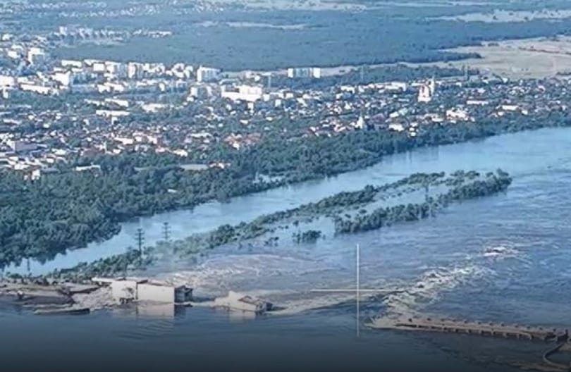 Ukrajna két év alatt építené újra a felrobbantott kahovkai erőművet