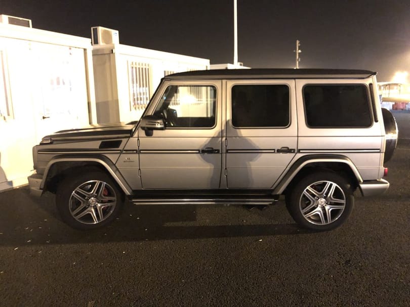 45 milliós, lopott AMG-Mercedest fogtak a határon
