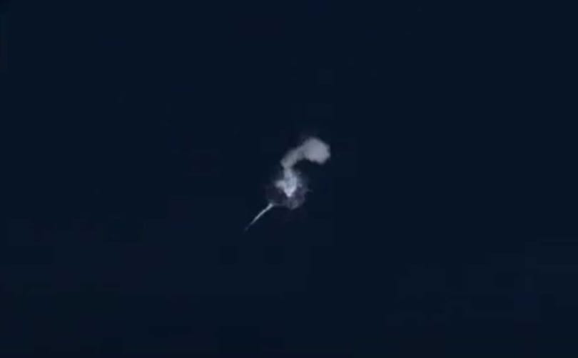 Videó: 2,5 percig tökéletesen működött az új űrrakéta, de aztán a rakománnyal együtt felrobbant
