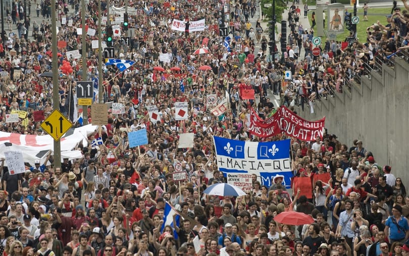 Óriási a feszültség, további diáktüntetések várhatóak Québecben