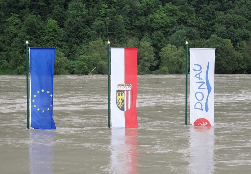 Pénzt kér az EU-tól az árvíz miatt Ausztria