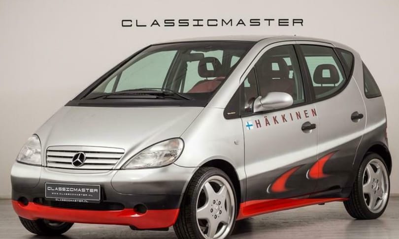 206 kilométerrel árulnak egy 21 éves különleges Mercedes A-osztályt