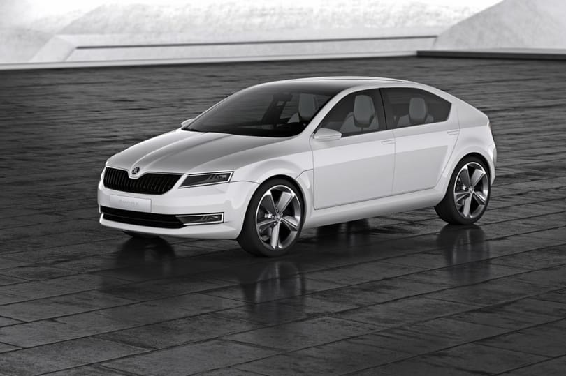 Csapotthátú Skoda lehet az új Golf
