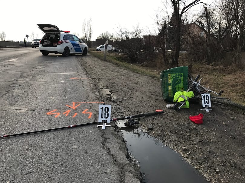 Megrendítő képek jöttek a halálos biciklibaleset helyszínéről