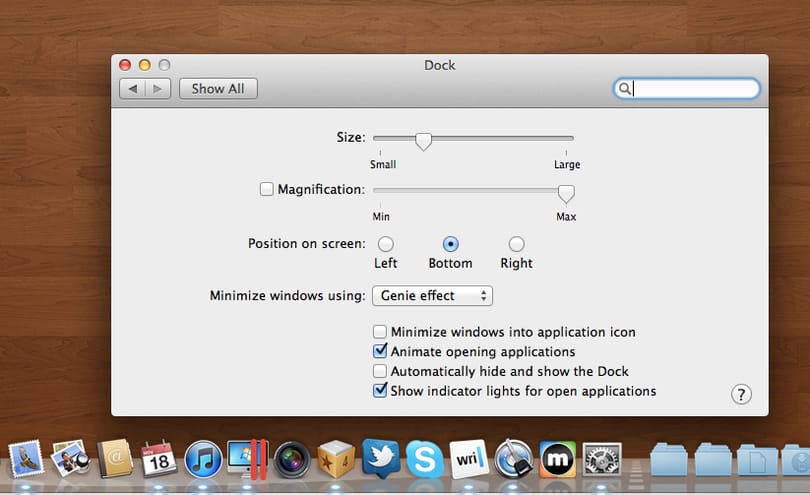 OS X tipp: a futó alkalmazások jelölésének kikapcsolása a Dockon