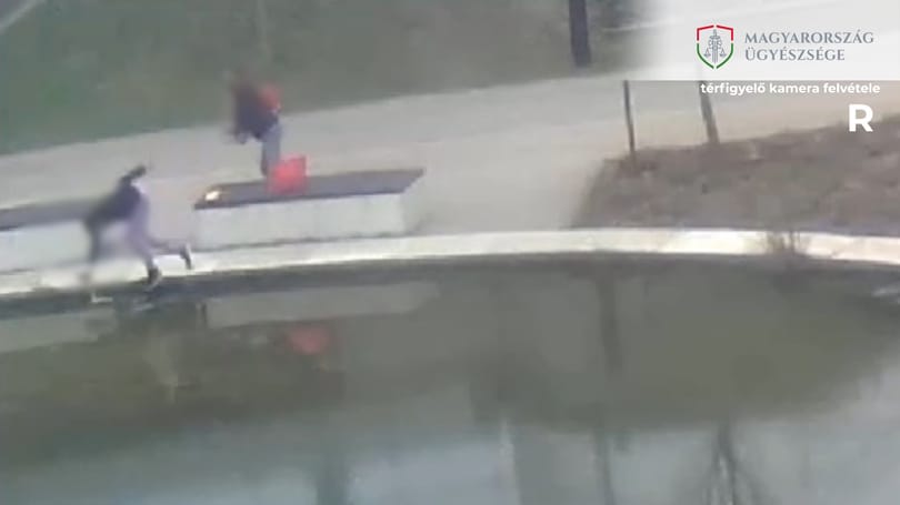 Tóba lökte a hatvani nőt, hogy elrabolja a táskáját – videó