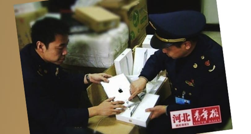 Bajban az Apple: letilthatják Kínában az iPad import/exportot