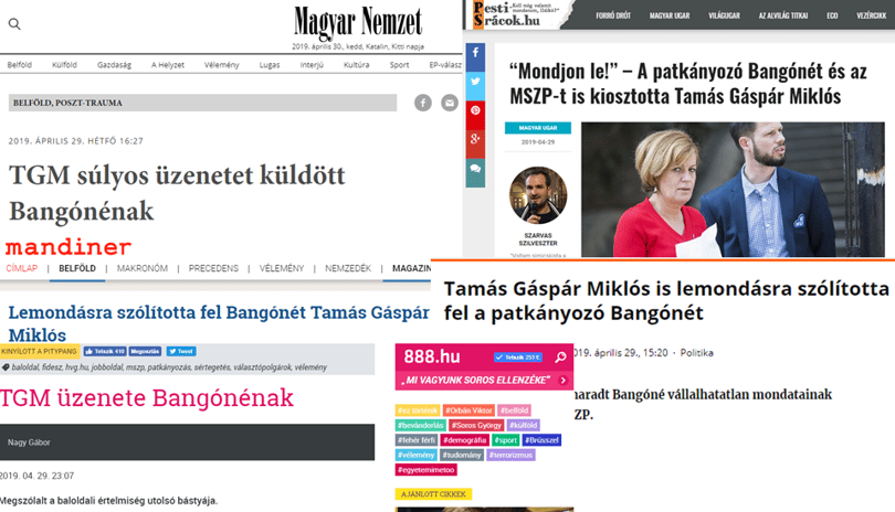 TGM: Utóirat Bangónéhoz