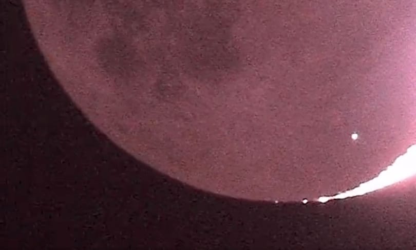 Meteor csapódott a Holdba, videóra vette egy csillagász