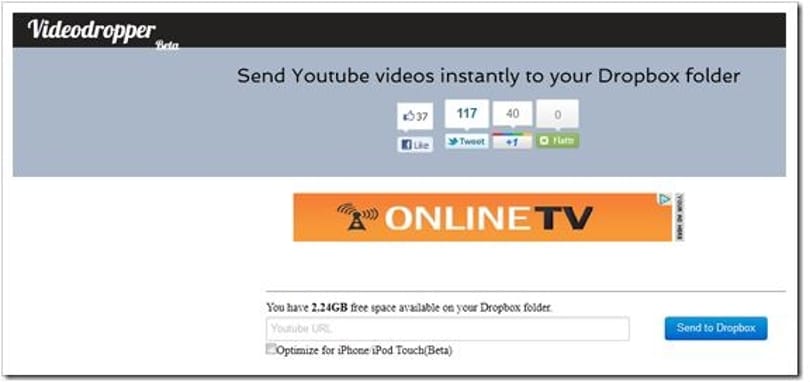 Nézze meg később: mentse Dropboxba a Youtube-videókat!