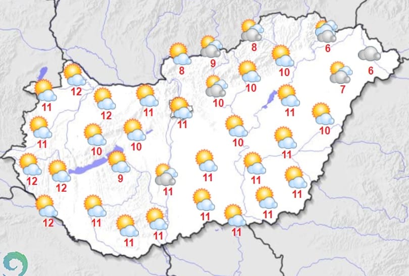 Erősen szeles, de többnyire napos időnk lesz csütörtökön