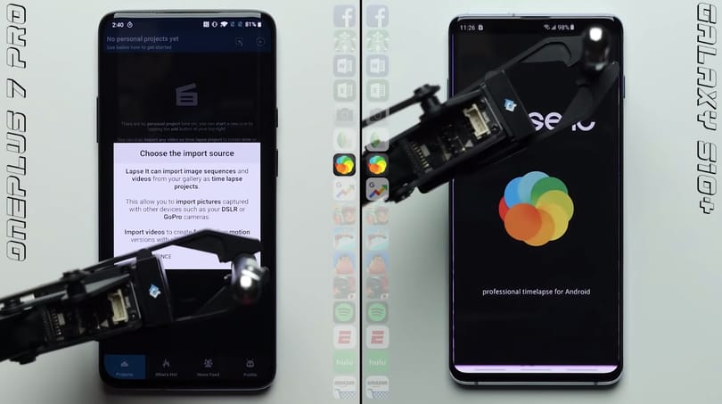 Videó: Összeeresztették a Samsung és a OnePlus csúcsmobilját, ez lett az eredmény