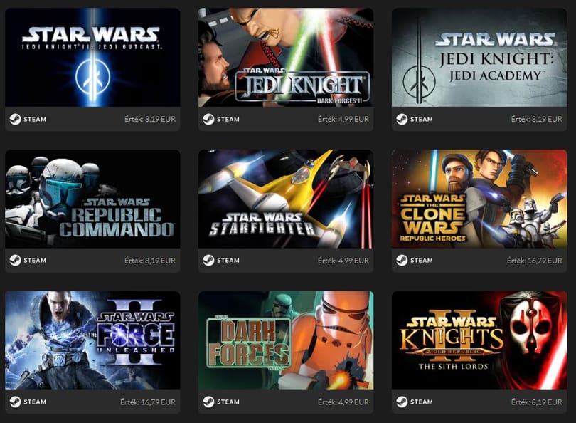 30 ezer forintot spórolhat: rengeteg Star Wars-játékot kínálnak áron alul