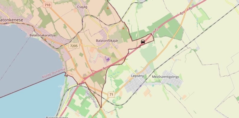 Két autó és egy furgon ütközött az M7-esen, torlódik a forgalom a Balaton felé