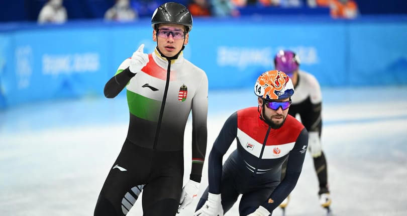 Hatodik helyen zárt a férfi short track váltó Pekingben