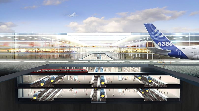 A futurisztikus Thames Hub a világ legnagyobb repülőtere lehet