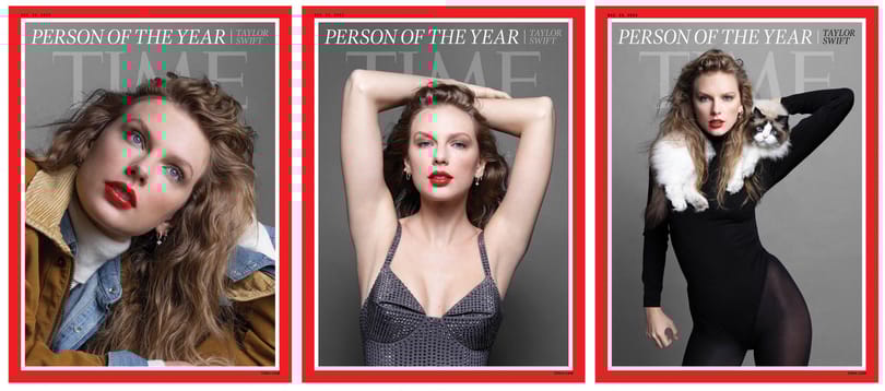 Taylor Swift letarolta 2023-at: ő lett az év embere a Time magazinnál