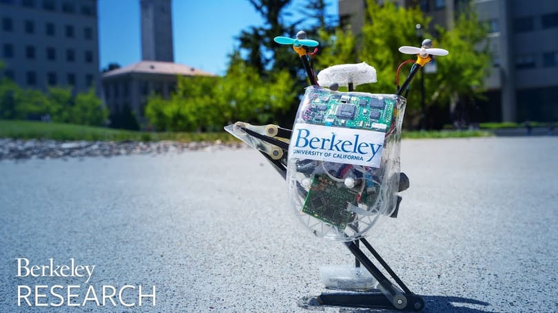 Videón a kis robot, ami ügyesebben ugrál, mint egy kenguru