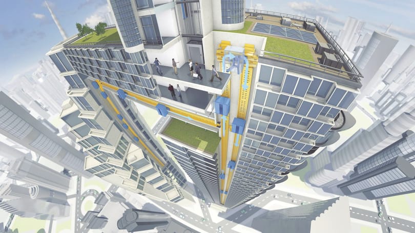 A mágneses levitáció hozza el a liftforradalmat