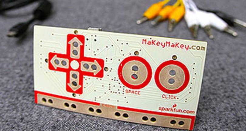 MakeyMaKey - tapipadot készít bármilyen felületből (videó)