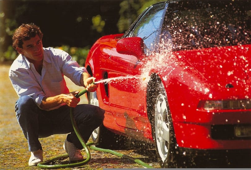 Eladó Ayrton Senna egyik Honda NSX-e