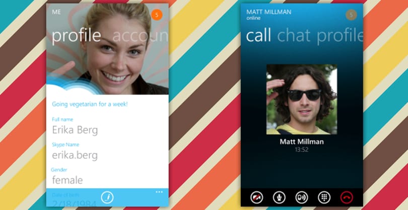 Megjelent a végleges Skype 1.0 a Windows Phone-ra