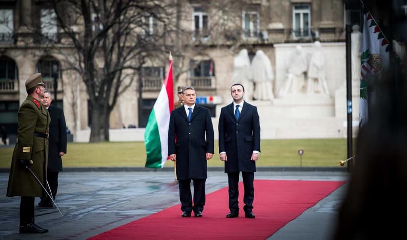Orbán találkozott a grúz kormányfővel és elmondta, miért fontos nekünk Grúzia