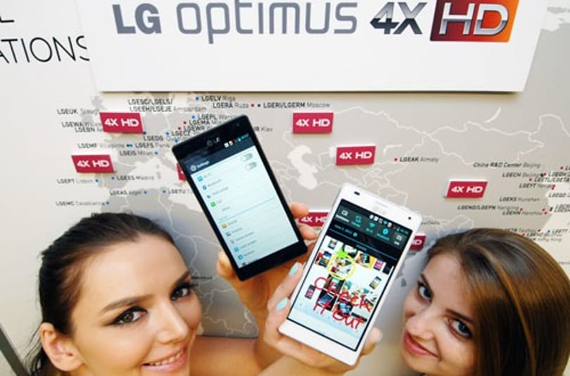 Itt az LG első négymagos mobilja, az Optimus 4X HD