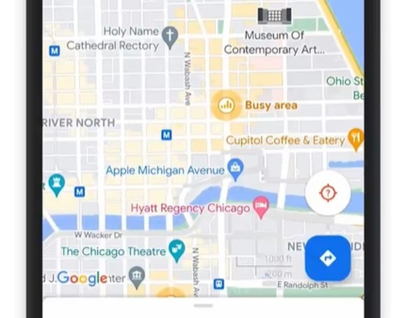 Mutatni fogja a Google Térkép, mikor zsúfolt egy környék