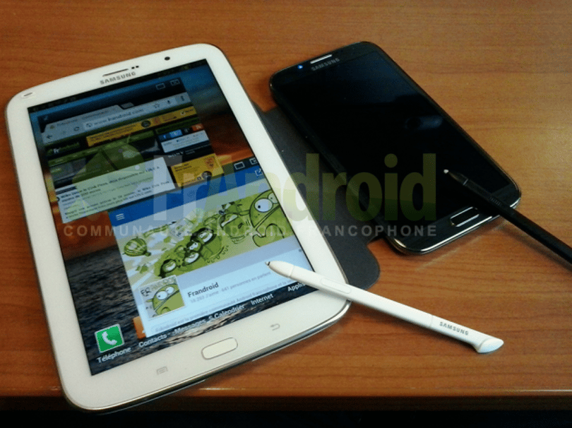 Kiszivárgott, hogy mekkora lesz a Galaxy Note 8.0